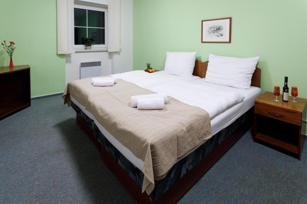 Javorná Hotel U Andela Michaela מראה חיצוני תמונה